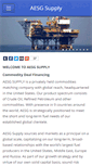 Mobile Screenshot of aesgsupply.com