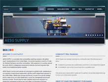 Tablet Screenshot of aesgsupply.com